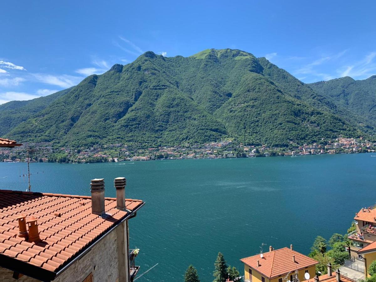 La Casa Del Mastro - Como Lake Pognana Lario Bagian luar foto