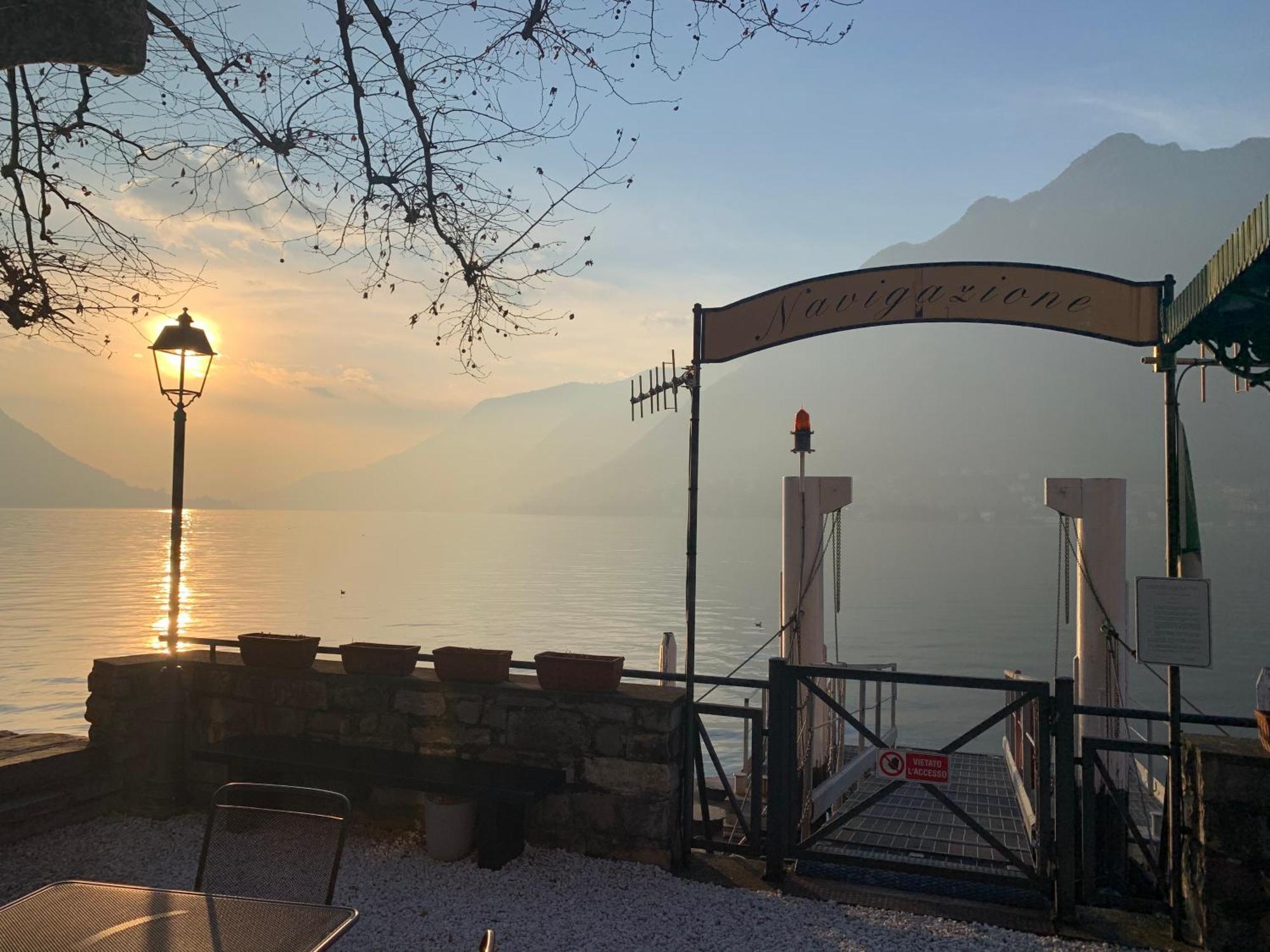 La Casa Del Mastro - Como Lake Pognana Lario Bagian luar foto
